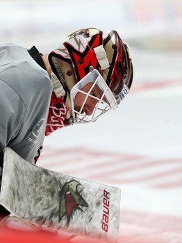 Раскатка «Авангарда» перед матчем с «Ак Барсом»