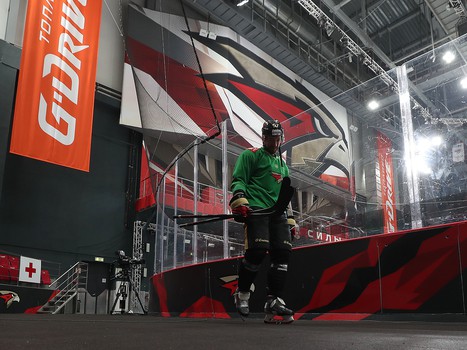 Раскатка «Авангарда» перед матчем с ЦСКА