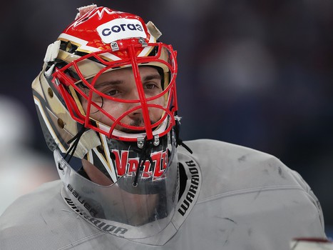 Тренировка «Авангарда» перед первым матчем серии в Магнитогорске