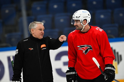 Раскатка «Авангарда» перед выездным матчем с ЦСКА