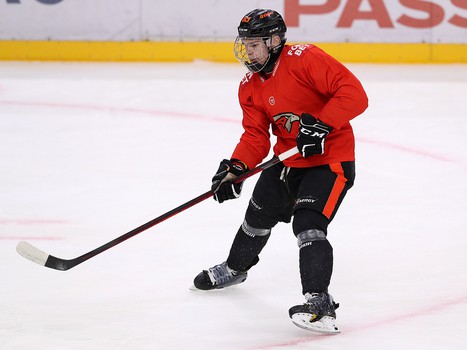 Тренировка «Авангарда» перед стартом турнира в Санкт-Петербурге