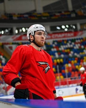 Раскатка «Авангарда» перед выездным матчем со «Спартаком»