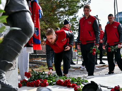 «Авангард» почтил память Алексея Черепанова