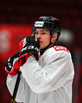 Тренировка «Авангарда» перед матчем со «Спартаком»