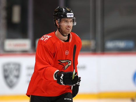 Раскатка «Авангарда» перед матчем с рижским «Динамо»