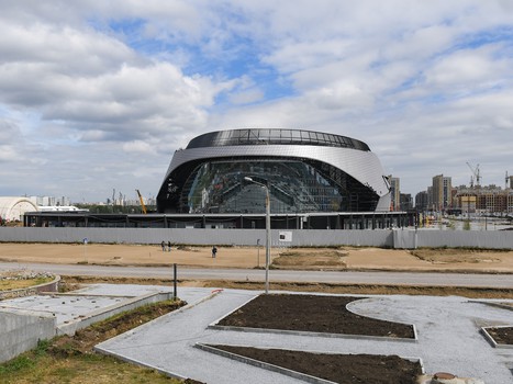 Строительство «G-Drive Арены»: итоги июня