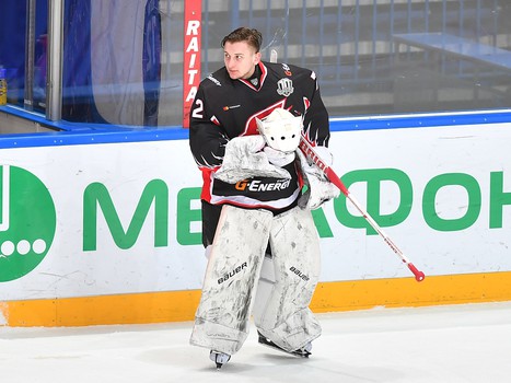 21.02.2018. Серия товарищеских матчей. "Авангард" - "Северсталь" 0:2