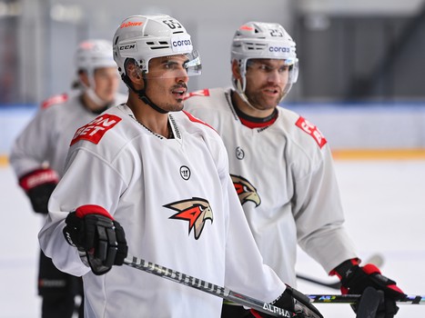 Тренировка «Авангарда» в Омске