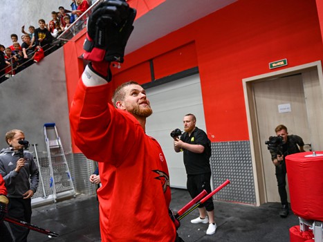 Открытая тренировка «Авангарда»