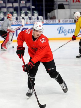 Раскатка «Авангарда» перед выездным матчем с «Ак Барсом»