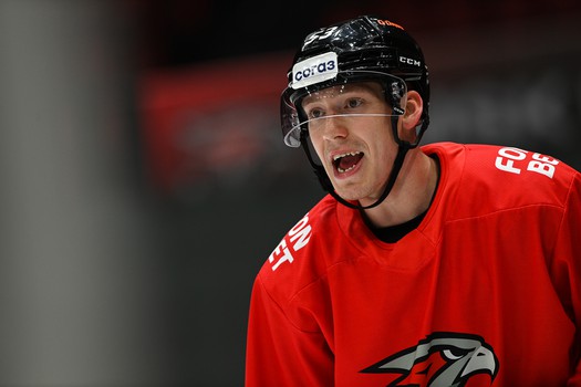 Тренировка «Авангарда» перед матчем с «Адмиралом»