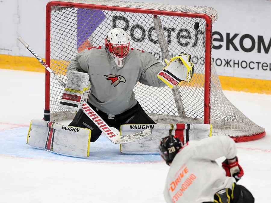 Раскатка «Авангарда» перед третьим матчем финальной серии с ЦСКА