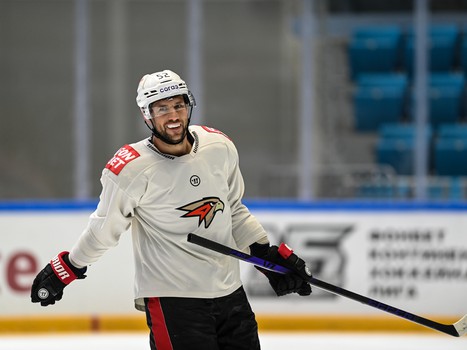 Раскатка «Авангарда» перед матчем в Нур-Султане