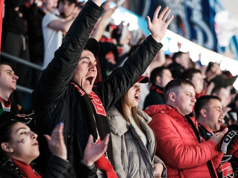 Выезд омских болельщиков в Астану на пятый матч серии «Барыс» - «Авангард»