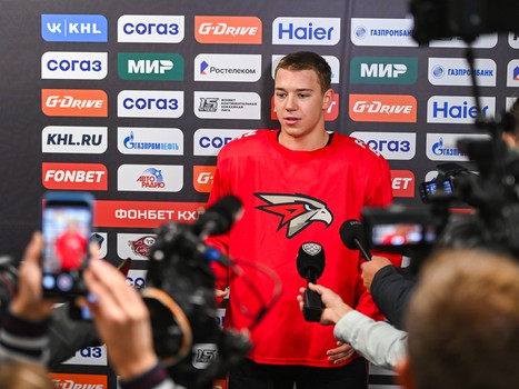 Раскатка «Авангарда» перед домашним матчем с «Сибирью»