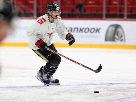 Раскатка «Авангарда» перед четвёртым матчем серии с «Металлургом»