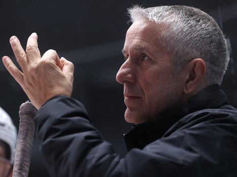 Раскатка «Авангарда» перед матчем в Сочи