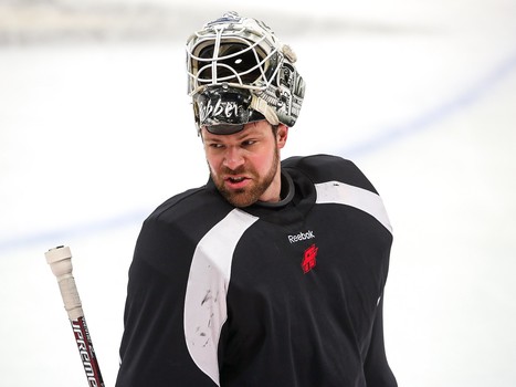 Раскатка «Авангарда» перед матчем со «Слованом»