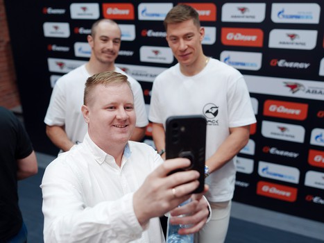 Пресс-конференция «Авангарда» в Санкт-Петербурге