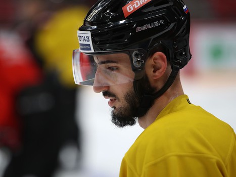 Раскатка «Авангарда» перед матчем с «Салаватом Юлаевым»