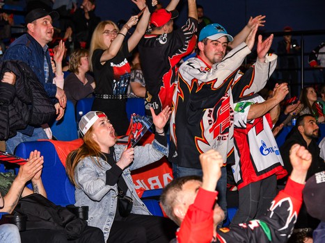 Омск празднует чемпионство «Авангарда»!