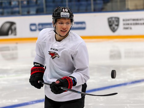 Открытая тренировка «Авангарда» для СМИ