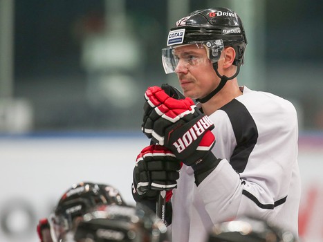 Раскатка «Авангарда» перед матчем с «Барысом»