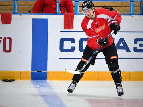 Раскатка "Авангарда" перед первым матчем в 2017 году