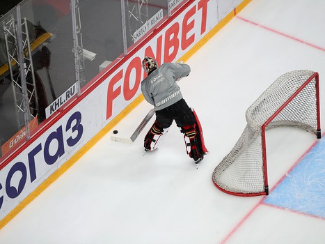 Раскатка «Авангарда» перед четвёртым матчем серии с «Ак Барсом»