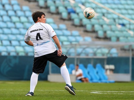 Товарищеский матч по футболу. Сборная «Авангард» - «Мощные СМИ» 13:2