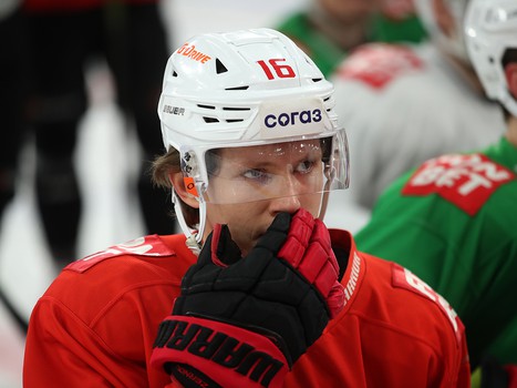 Тренировка «Авангарда» перед четвёртым матчем серии с «Автомобилистом»