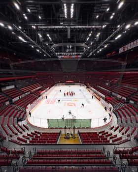 Тренировка «Авангарда» перед матчем с «Амуром»