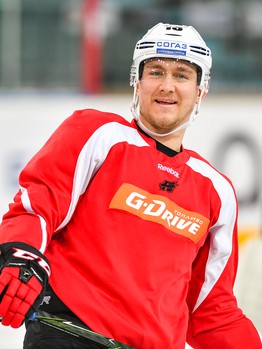 Тренировка "Авангарда" перед отправлением в Магнитогорск