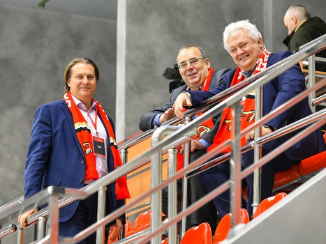 Открытие центрального комплекса Хоккейной Академии «Авангард» 