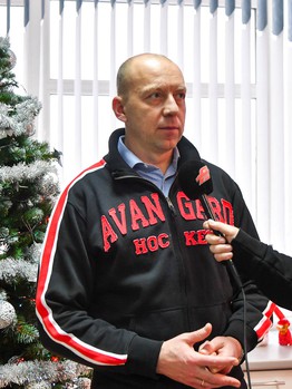 Подарки перед Новым годом. "Авангард" в гостях у друзей из ОДКБ