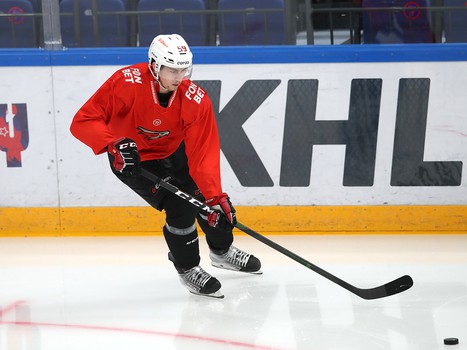 Раскатка «Авангарда» перед вторым матчем финальной серии с ЦСКА