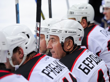 Матч звезд омского хоккея. Часть первая