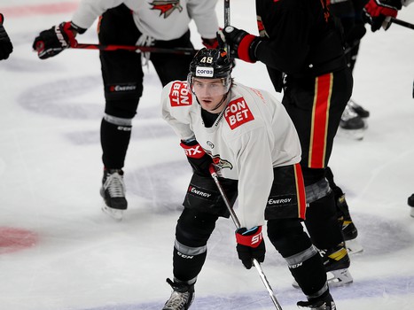 Раскатка «Авангарда» перед матчем с ЦСКА