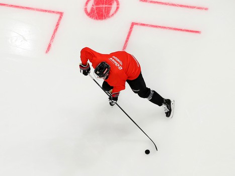 Раскатка «Авангарда» перед матчем с «Салаватом Юлаевым»