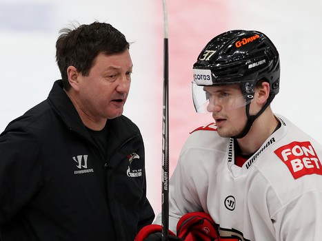 Раскатка «Авангарда» перед пятым матчем серии с «Автомобилистом»