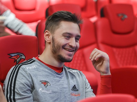 Тренировка «Авангарда» на G-Drive Арене