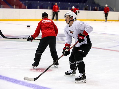 Раскатка «Авангарда» в Уфе перед третьим матчем серии с «Салаватом Юлаевым»