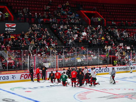 Открытая тренировка «Авангарда» перед плей-офф