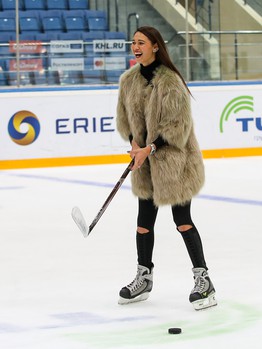 Катания «Авангарда» с семьями