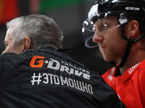 Раскатка «Авангарда» перед матчем с «Куньлунь РС»