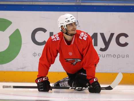 Тренировка «Авангарда» в Сочи