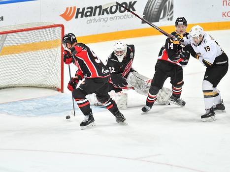 21.02.2018. Серия товарищеских матчей. "Авангард" - "Северсталь" 0:2