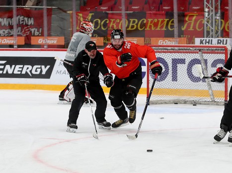 Открытая тренировка «Авангарда» перед стартом второго раунда плей-офф