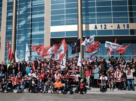 Выезд омских болельщиков в Астану на пятый матч серии «Барыс» - «Авангард»