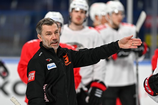 Раскатка «Авангарда» перед третьим матчем серии с «Локомотивом»